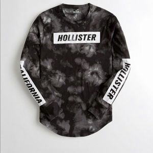 HOLLISTER- Tie Dye Graphic Tee